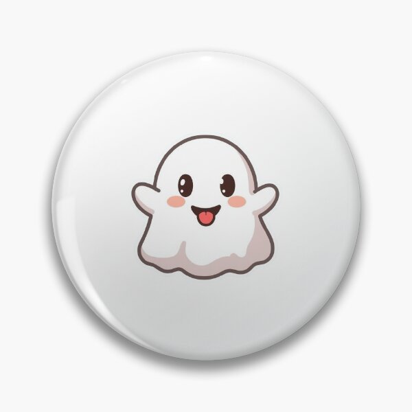 Item preview, Cute Glowing Ghost – Whimsical Spooky Halloween Art designed and sold by mentosdesigner.