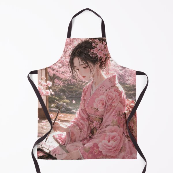 Item preview, Pink Kimono Lady designed and sold by Japanese Vibes.