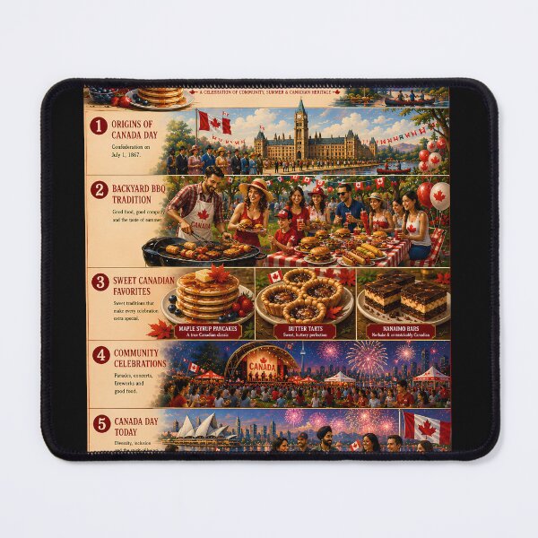 Item preview, The Story of Canada Day Food Traditions⁠ designed and sold by Easternpantry.
