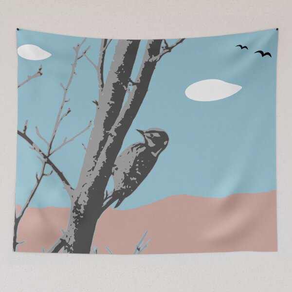 Item preview, Woodpecker on a Tree designed and sold by Spenzant.