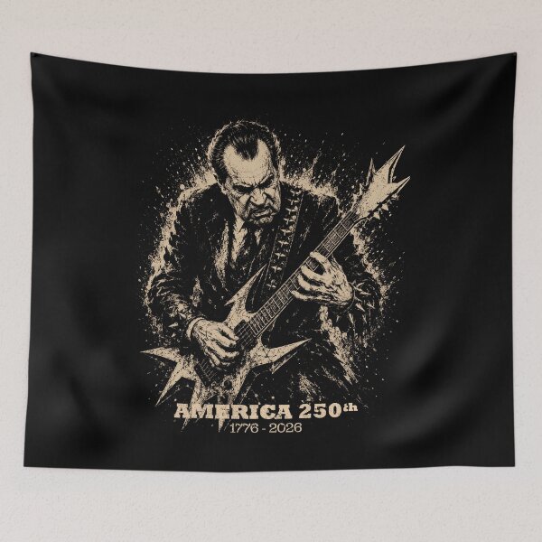 Item preview, Richard Nixon Metal Guitar America 250 designed and sold by Victor Shadehorn.