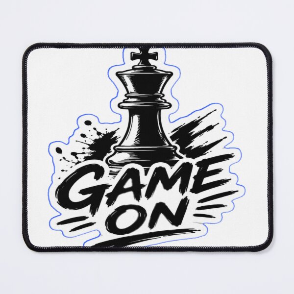 Item preview, Game On Chess King Sticker – Strategic Mindset Design designed and sold by Genzfirevibes.