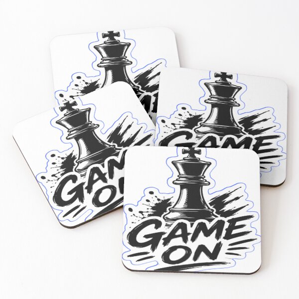 Item preview, Game On Chess King Sticker – Strategic Mindset Design designed and sold by Genzfirevibes.