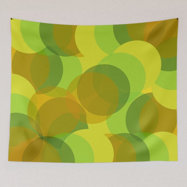 Item preview, Retro Lime Bubbles designed and sold by Flower Magic .
