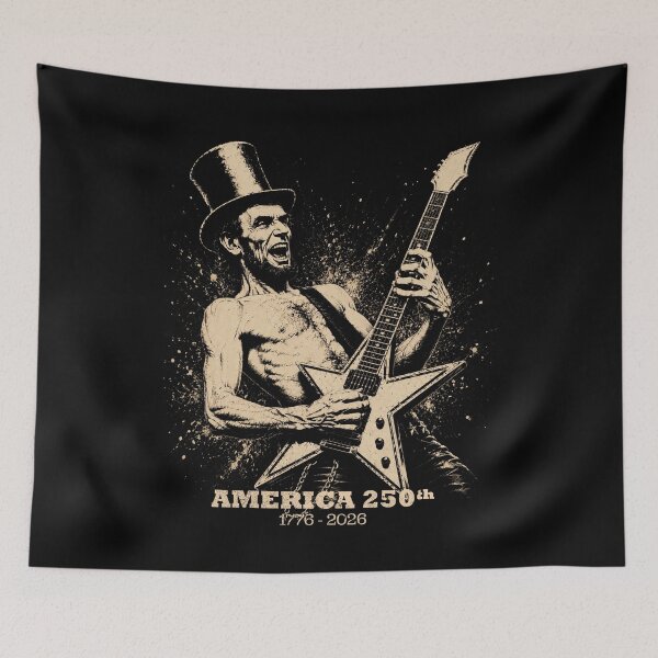 Item preview, Abraham Lincoln Star Guitar America 250 designed and sold by Victor Shadehorn.
