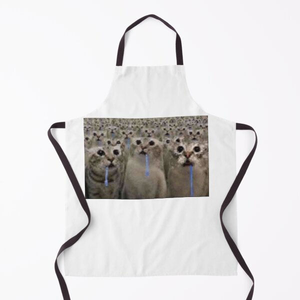 Item preview, army of drooling cat meme  designed and sold by cloudzer0000.