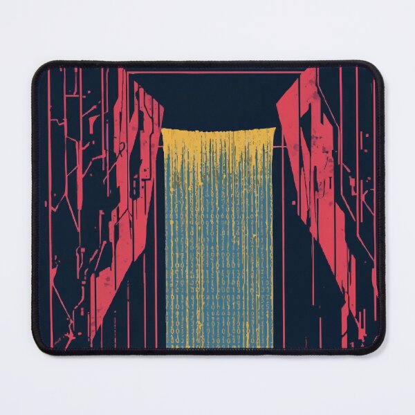 Item preview, Waterfall of Code designed and sold by AbstractAnom.