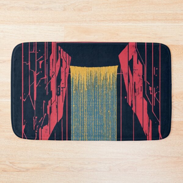 Item preview, Waterfall of Code designed and sold by AbstractAnom.