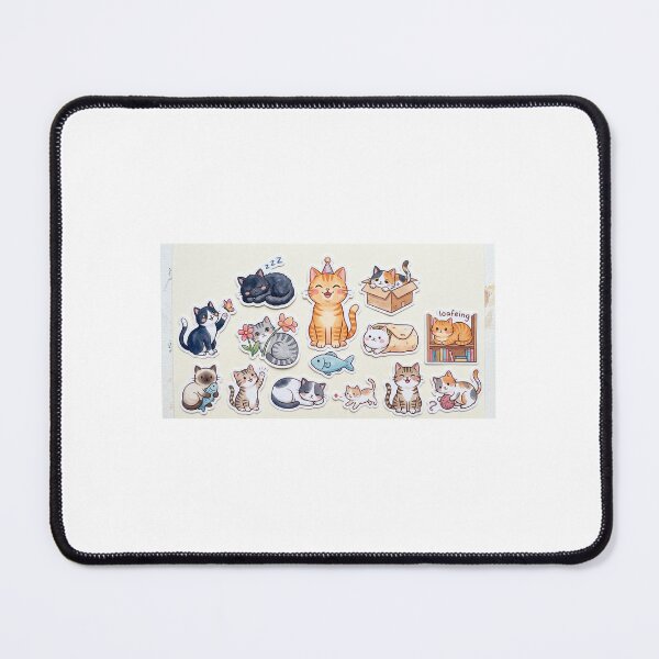 Item preview, Cute Cats Sticker Pack – Everyday Feline Moments designed and sold by FAZ-DESIGNS.
