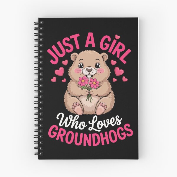 Item preview, just a girl who loves Groundhogs designed and sold by jkrphoto.