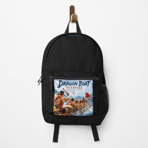 Item preview, Retro Dragon Boat Racing Sports Poster designed and sold by Easternpantry.