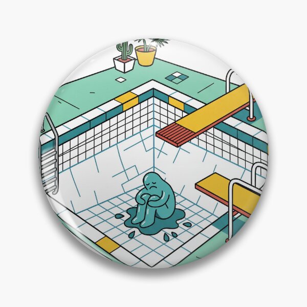 Item preview, Empty Swimming Pool designed and sold by Kuriofy.