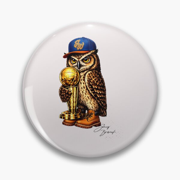 Item preview, VINTAGE NBA-OWL, Holding Championship Trophy designed and sold by MountainBikings.