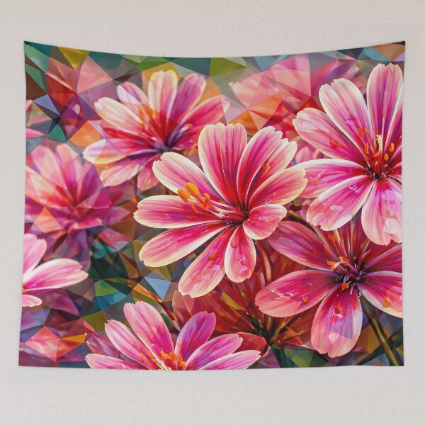 Item preview, Vibrant Floral Mosaic designed and sold by cuprum.