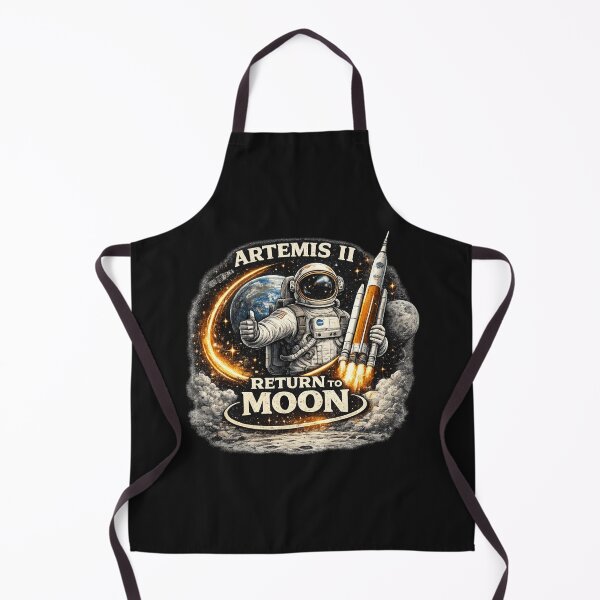 Item preview, Artemis 2 Moon Mission Astronaut Space Exploration designed and sold by TodayIsANiceDay.
