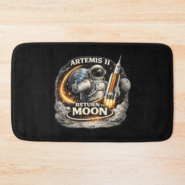 Item preview, Artemis 2 Moon Mission Astronaut Space Exploration designed and sold by TodayIsANiceDay.