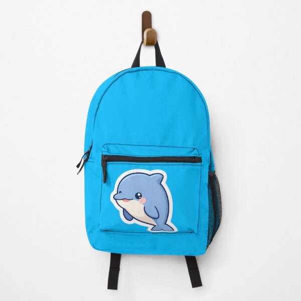 Item preview, Cute Cartoon Baby Dolphin Watercolor Art designed and sold by anime355.