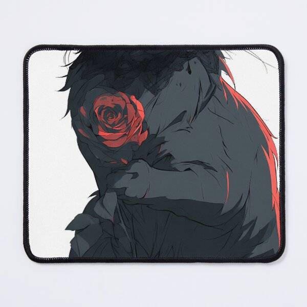 Item preview, Morticia Cat Rose Snip designed and sold by IllumeInk.