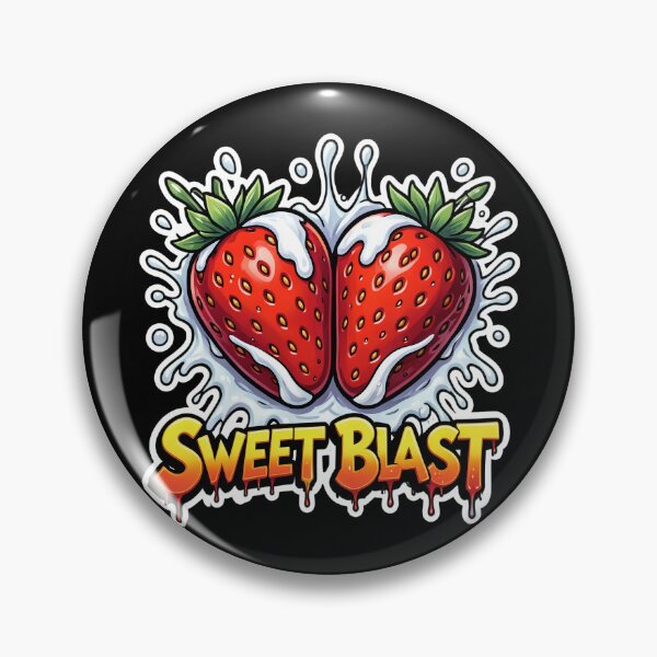 Item preview, Sweet Blast Strawberry Graffiti Street Art Sticker designed and sold by M.Store.
