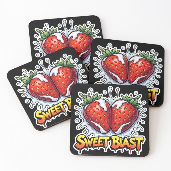 Item preview, Sweet Blast Strawberry Graffiti Street Art Sticker designed and sold by M.Store.