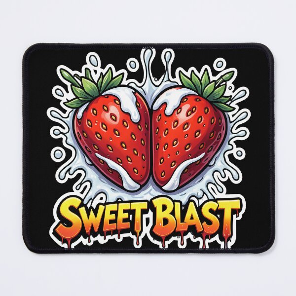 Item preview, Sweet Blast Strawberry Graffiti Street Art Sticker designed and sold by M.Store.