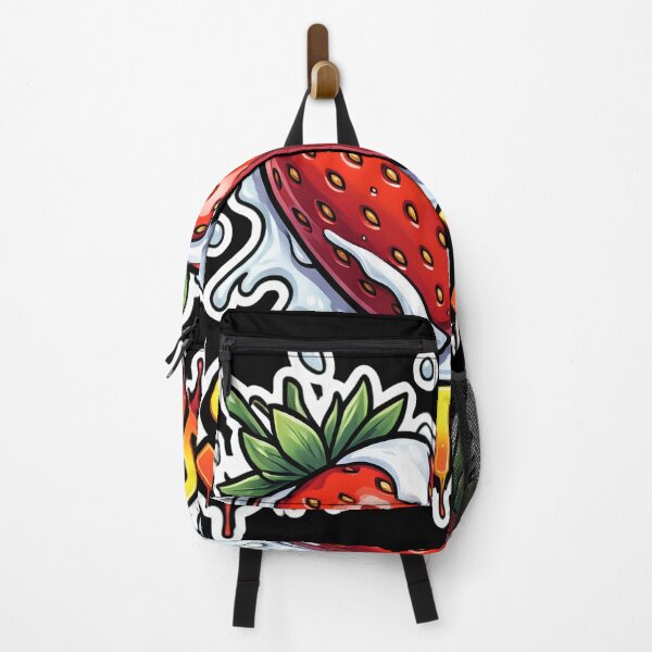 Item preview, Sweet Blast Strawberry Graffiti Street Art Sticker designed and sold by M.Store.