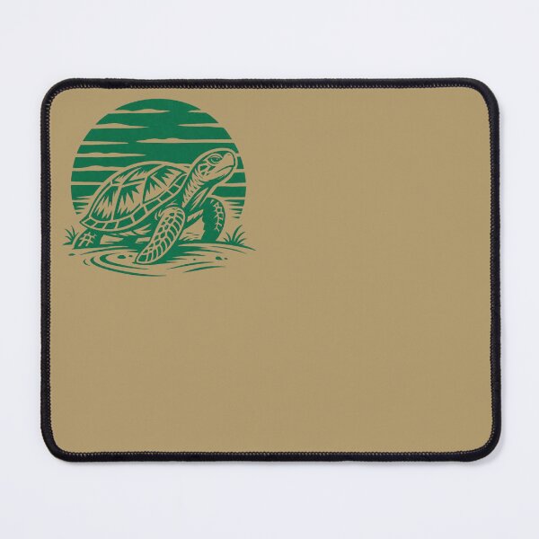 Item preview, Vintage Sea Turtle Sunset - Tropical Ocean Retro Island Graphic T-Shirt Design designed and sold by SilentPowerArt.