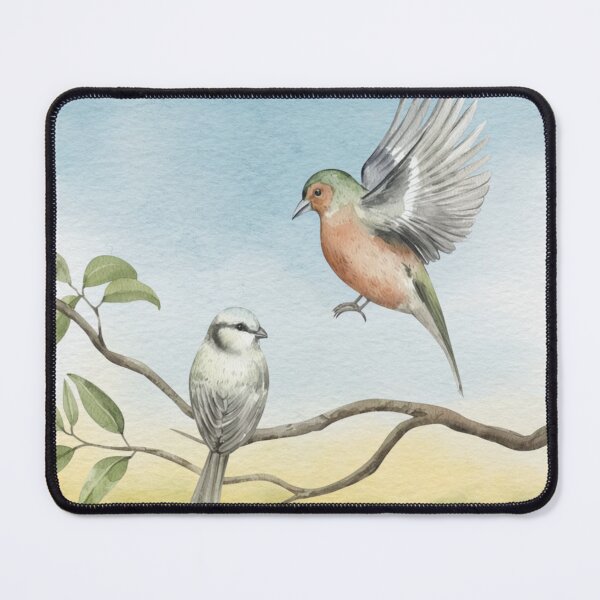 Item preview, Watercolor Songbirds on a Branch designed and sold by UllassaStore.