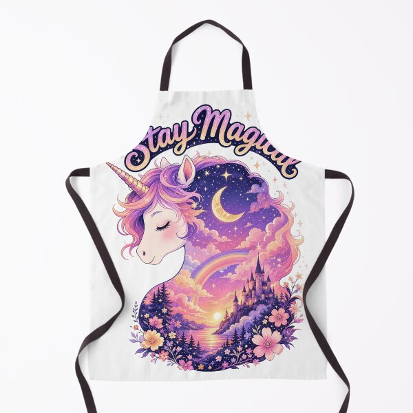 Item preview, Dream in Color Unicorn Fantasy Castle Design designed and sold by CatalystAI.