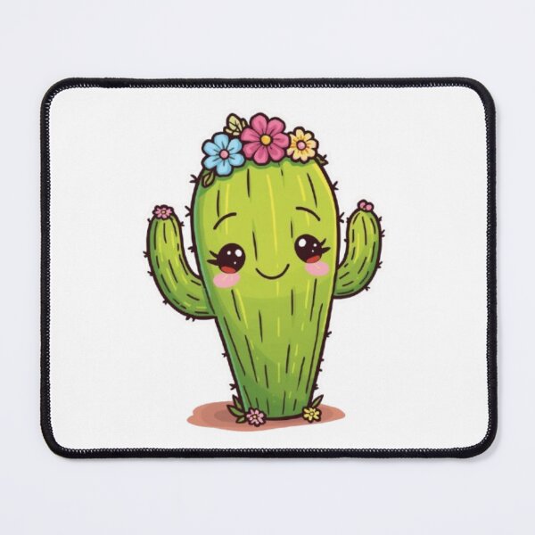 Item preview, Happy Cactus Friend Kawaii Sticker designed and sold by Stylestickers55.