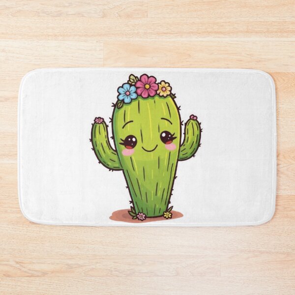 Item preview, Happy Cactus Friend Kawaii Sticker designed and sold by Stylestickers55.