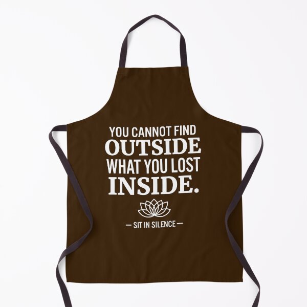 Item preview, You Cannot Find Outside What You Lost Inside—Soft Stillness. designed and sold by SitInSilence24.