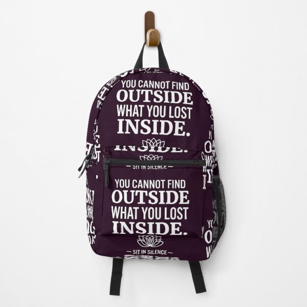Item preview, You Cannot Find Outside What You Lost Inside—Soft Stillness. designed and sold by SitInSilence24.