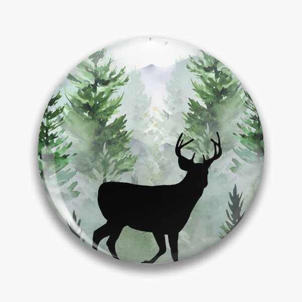 Item preview, Mystical Forest Stag designed and sold by UllassaStore.