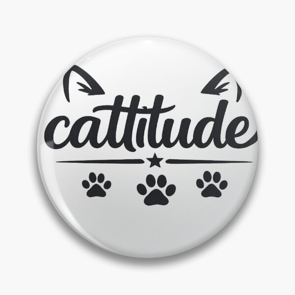 Item preview, cattitude designed and sold by Retireddoc68.