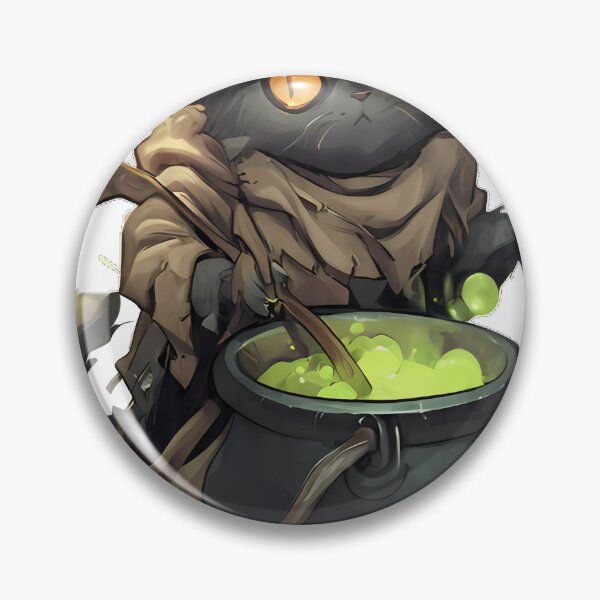 Item preview, Grandmama Cat Cauldron Ladle designed and sold by IllumeInk.