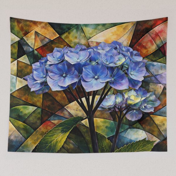 Item preview, Vibrant Blue Hydrangeas designed and sold by cuprum.