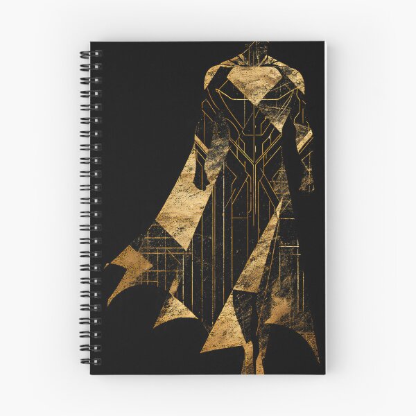 Item preview, Golden Art Deco Caped Hero Silhouette designed and sold by VRD Arena.