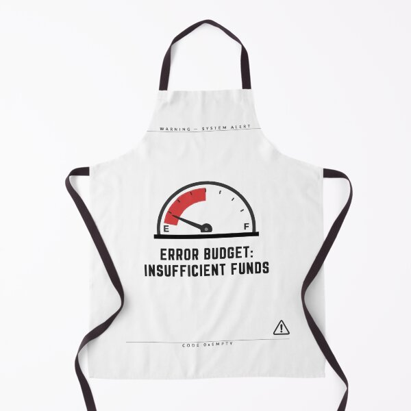 Item preview, Error Budget Insufficient Funds DevOps Coder designed and sold by Bianca Oltean.