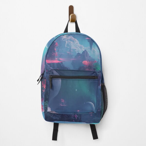 Item preview, Sky Coral Bloom Floating Alien Fantasy Landscape designed and sold by Luminous Wilds.