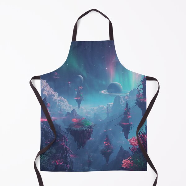 Item preview, Sky Coral Bloom Floating Alien Fantasy Landscape designed and sold by Luminous Wilds.