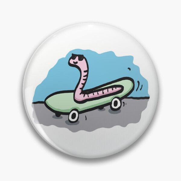 Item preview, The coolest worm designed and sold by SombreroDoodles.