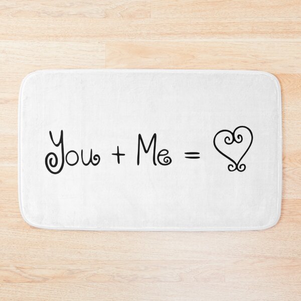 Item preview, you + me = <3 designed and sold by DhriegoStudio.