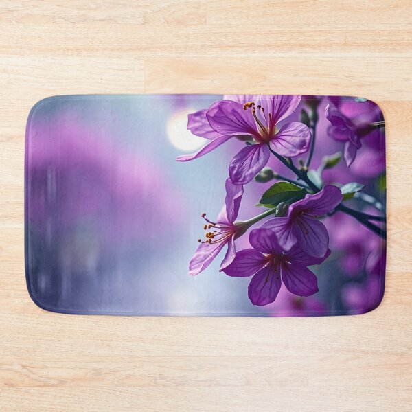 Item preview, Purple Blossoms in Rain designed and sold by cuprum.