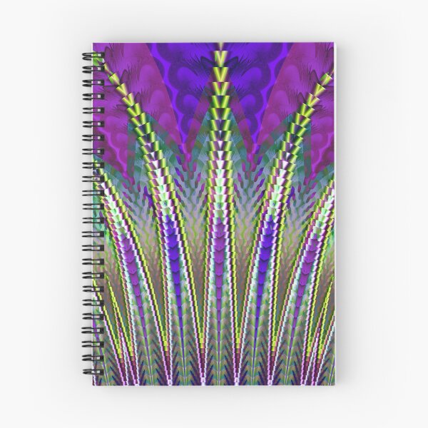 Item preview, Mardi Gras Carnival Inspired Purple and Green Fractal Art designed and sold by pinkal.