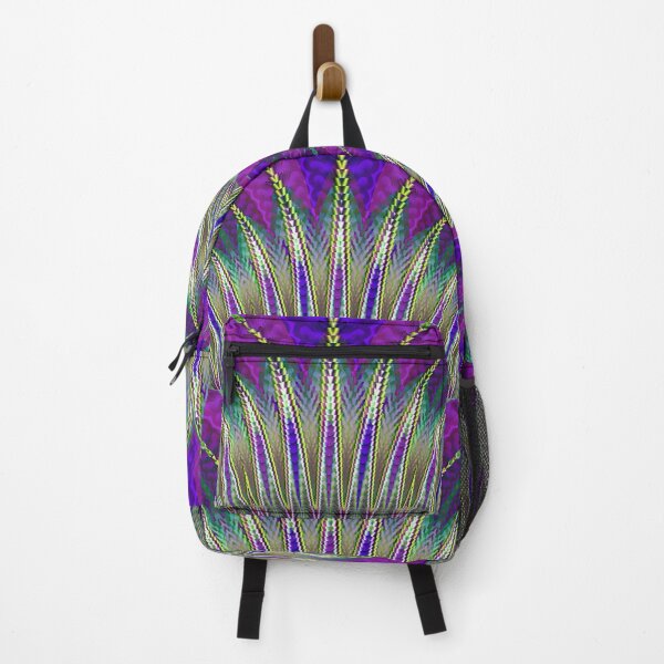 Item preview, Mardi Gras Carnival Inspired Purple and Green Fractal Art designed and sold by pinkal.