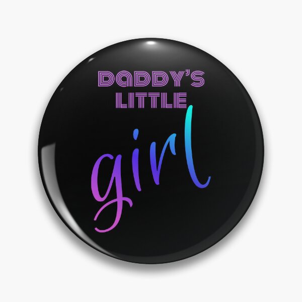 Item preview, Daddy's Little Girl Retro Gradient Aesthetic Typo designed and sold by mijaczeek.