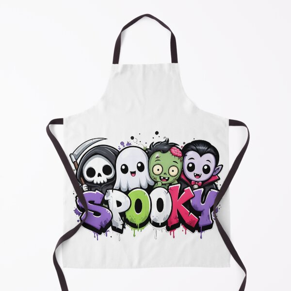 Item preview, Spooky Crew Halloween Monsters | Cute Ghost Zombie Vampire Cartoon Design (Transparent) designed and sold by athanasioungr.
