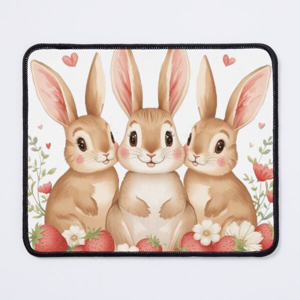 Item preview, Berry Bunny Club Kawaii Sticker designed and sold by Stylestickers55.