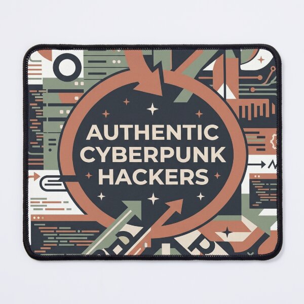 Item preview, Authentic Cyberpunk Hacker Abstract Tech Geometric Art designed and sold by Pride Emblem Prints.